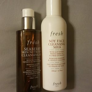 Fresh Sea Berry cleansing oil/Soy Face Milk